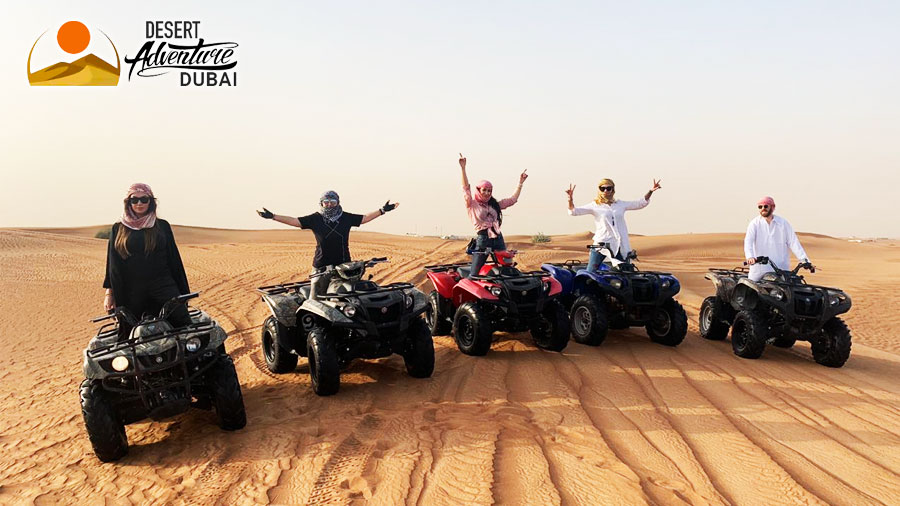 EVENING DESERT SAFARI WITH QUAD BIKE